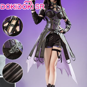 【LAST BATCH】DokiDoki-SR Game Love and Deepspace Main Character Cosplay Protagonist Costume Nightwalker Outfit