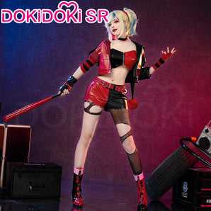 【Ready For Ship】【Clearance Sale】【Size S-3XL】DokiDoki-SR Anime Cosplay Black Red Girl Costume