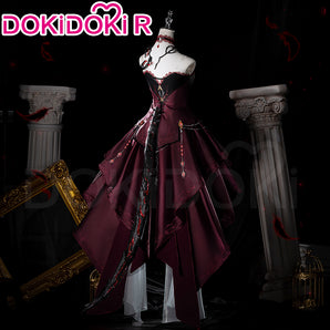 【Size S-2XL】DokiDoki-R Game Love And Deepspace Cosplay Main Character  Protagonist Where Drakeshadows Fall Costume Sylus MC Scarlet Passion