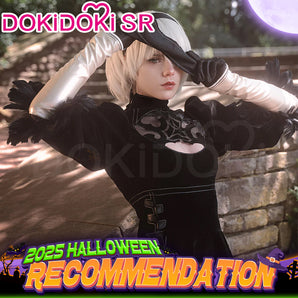 【 Ready For Ship】DokiDoki-SR Cosplay Game NR:Automata Cosplay 2B Cosplay No. 2 Type B Cosplay Costume Women