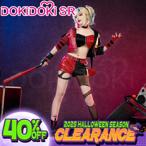 【Ready For Ship】【Clearance Sale】【Size S-3XL】DokiDoki-SR Anime Cosplay Black Red Girl Costume