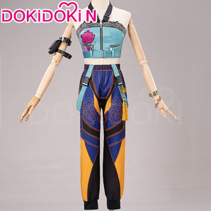 【Ready For Ship】【Size XS-3XL】DokiDoki-N Movie Anime KPOP KILLER Cosplay Costume YELLOW SERIES