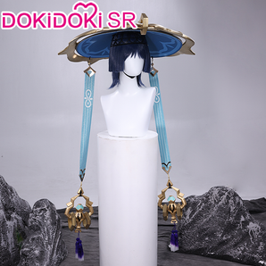 【Partially Ready For Ship】DokiDoki-SR Game Genshin Impact Cosplay Wanderer Scaramouche Cosplay Hat