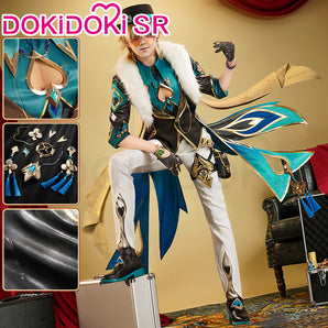 【US/EU LOCAL SHIPPING 】DokiDoki-SR Game Honkai: Star Rail Cosplay Aventurine Costume Shajin