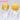 DokiDoki Game Limbus Company Cosplay Don Quixote Wig Short Straight Yellow Hair DonQuixote