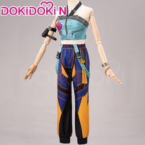 【Ready For Ship】【Size XS-3XL】DokiDoki-N Movie Anime KPOP KILLER Cosplay Costume YELLOW SERIES