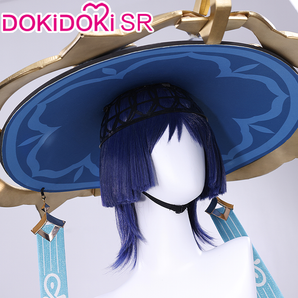 【Partially Ready For Ship】DokiDoki-SR Game Genshin Impact Cosplay Wanderer Scaramouche Cosplay Hat