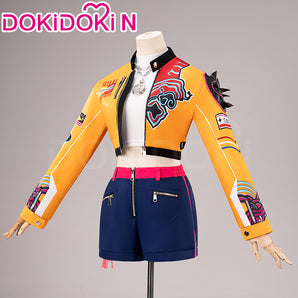 【Ready For Ship】【Size XS-3XL】DokiDoki-N Movie Anime KPOP KILLER Cosplay Costume YELLOW SERIES