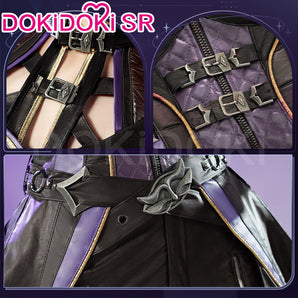 【LAST BATCH】DokiDoki-SR Game Love and Deepspace Main Character Cosplay Protagonist Costume Nightwalker Outfit