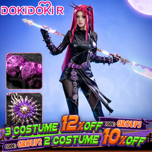 【Partially Ready For Ship】【Size S-4XL】DokiDoki-R Movie Anime KPOP KILLER Cosplay Costume BATTLE  SERIE
