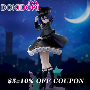 【POLL】$5 Deposit =10% OFF Coupon DokiDoki Manga Anime Cosplay JuJu Costume Black Dress Black Lobelia