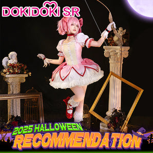 【Partially Ready For Ship】【Size S-2XL】DokiDoki-SR Anime Cosplay Costume Pink Battle Dress Cute