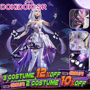 【Ready For Ship】【Size S-2XL】DokiDoki-SR Game Honkai: Star Rail Cosplay Castorice Costume