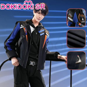 【Partially Ready For Ship】DokiDoki-SR Game Love And Deepspace Cosplay Caleb Costume Daily Coat Casual Wear