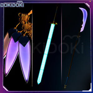 【Glowing】DokiDoki Movie Anime KPop Demon Hunters Cosplay Mira / Rumi / Zoey Prop HUNTR/X