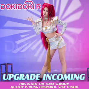 【Partially Ready For Ship】【Size XS-3XL】DokiDoki-R Movie Anime KPOP KILLER Cosplay Costume WHITE SERIES