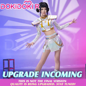 【Partially Ready For Ship】【Size XS-3XL】DokiDoki-R Movie Anime KPOP KILLER Cosplay Costume WHITE SERIES