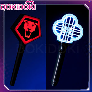 【Glowing】DokiDoki Movie Anime KPOP Demon Hunters Cosplay Mira / Rumi / Zoey / Jinu / Mystery / Abby / Romance / Baby Prop Light Stick HUNTR/X / Saja Boys Lightstick Color-Changing