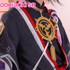 【Costume Ready For Ship】DokiDoki-SR Game Genshin Impact  Scaramouche Cosplay Costume / Shoes