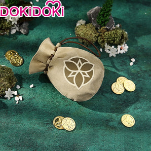DokiDoki Game Genshin Impact Props Cosplay Mora Gold Coin Metal Zhongli / Childe Cosplay Accessories